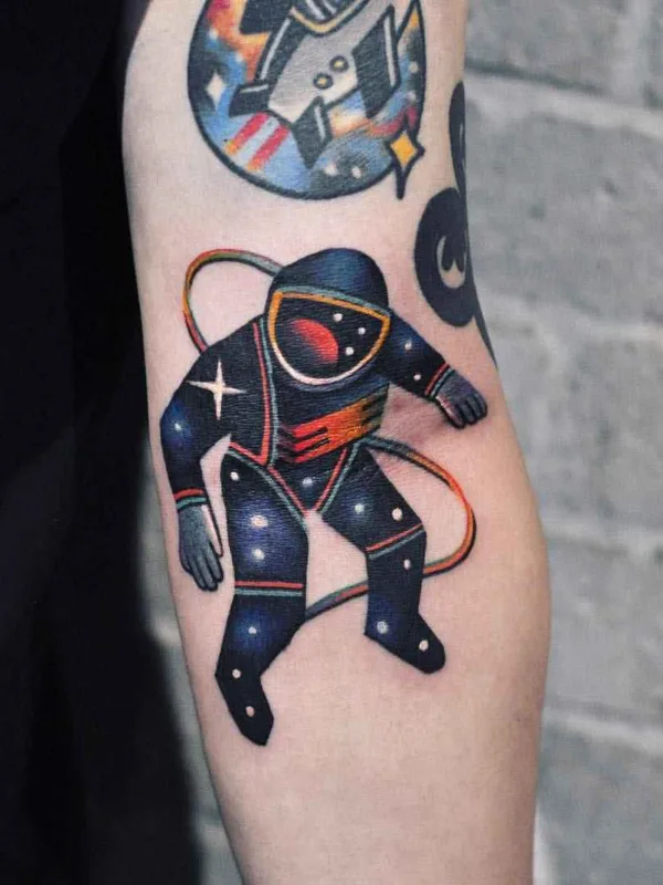 color illustrative tatuaje en forearm #10885 | Tatuador David Cote Peyote