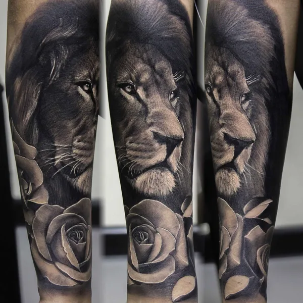 Реализм tattoo by Максим Денисенко in Краснодар