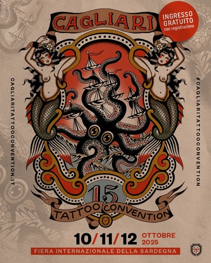 Cagliari Tattoo Convention #15 | 10 - 2025-10-12 00:00:00