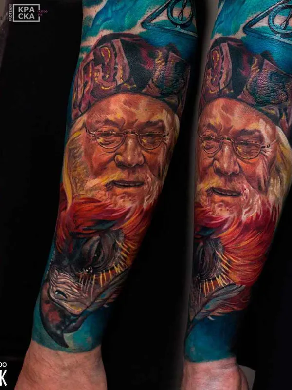 color realism татуировка на full sleeve #13156 | Тату мастер Асмус Артур