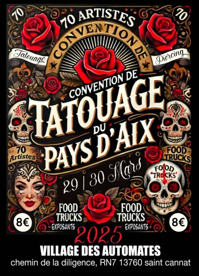 Convention de tatouage du pays d Aix 2025