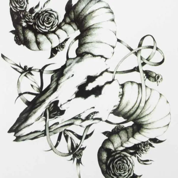 Dotwork tattoo by Patrícia Yutaka in Pelotas
