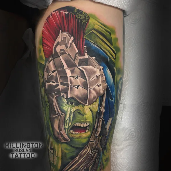 Neo Traditional tattoo by Ruslan Millington in Kyiv