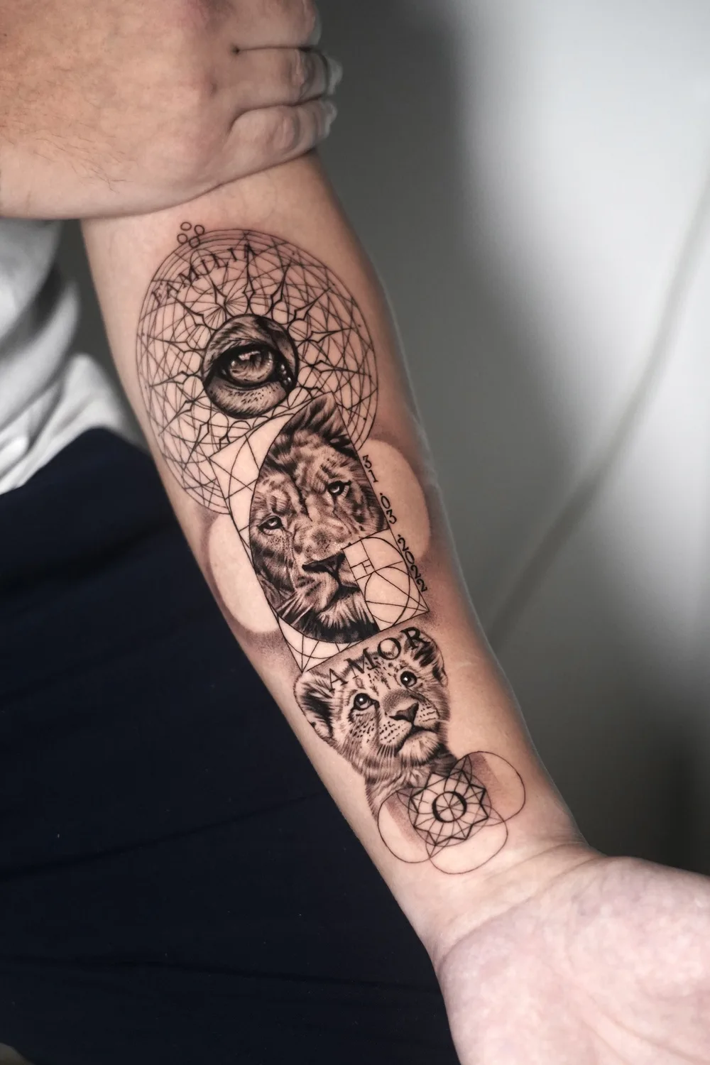 Sabrina One Percent Tattoo: From Roman Sculpture to Black and Grey Realism - image 8