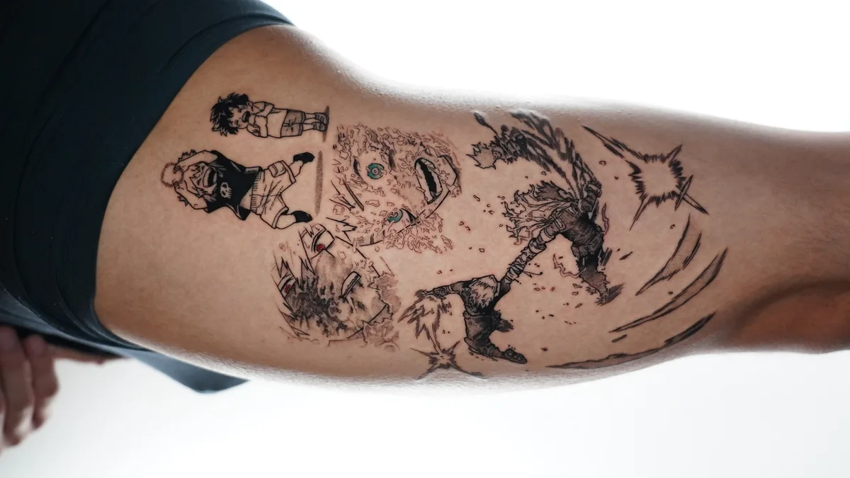Inside the Manga Frame: The Tattoo Practice of Nitzan - image 3