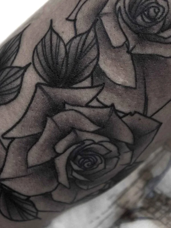 black and grey black and grey татуировка на forearm #19480 | Тату мастер Богдан 
