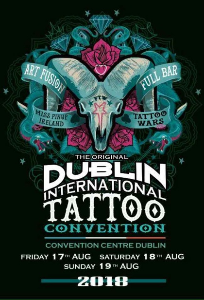 Dublin Tattoo Convention | 04 - 06 Августа 2017
