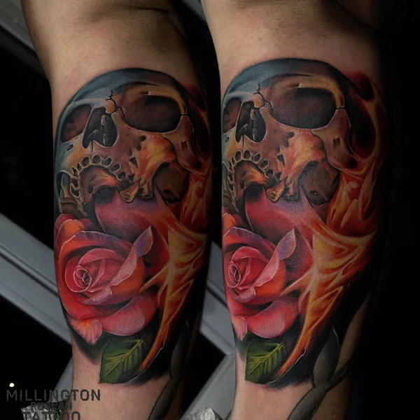 Neo Traditional tattoo by Ruslan Millington in Kyiv
