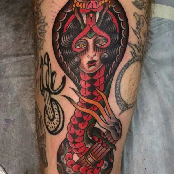 Old School tattoo by Алексей Тол in Moscow