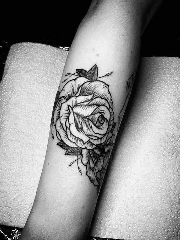 black and grey blackwork tatuaje en forearm #15158 | Tatuador Машковцев Руслан