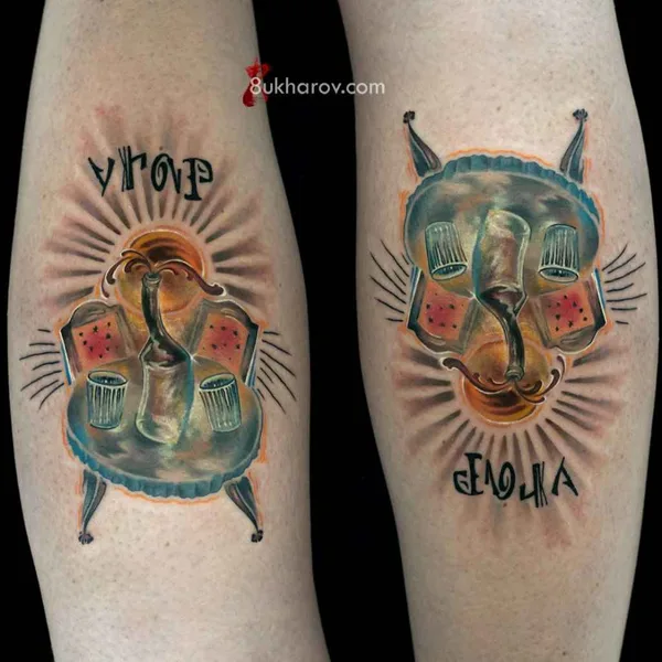 Author's Style tattoo by Иван Бухаров in Moscow
