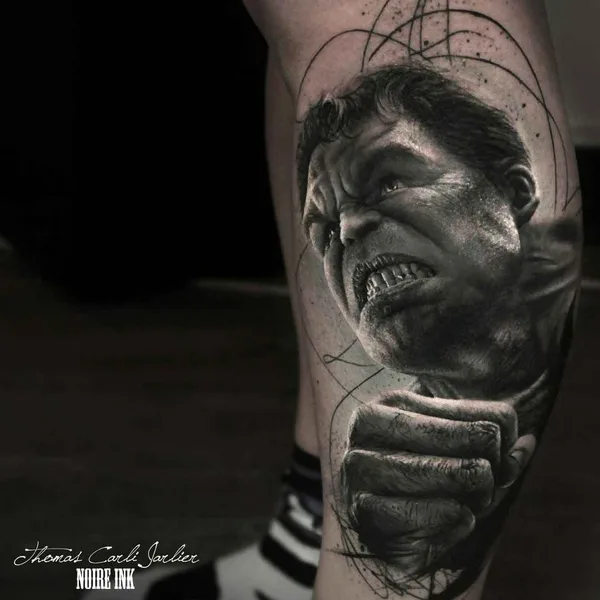Author's Style tattoo by Thomas Carli jarlier
