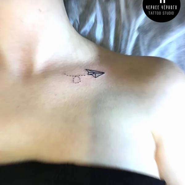 Linework tattoo by Kseniia Brykalova in Moscow