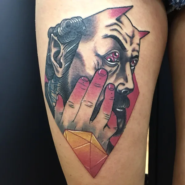 neotraditional tattoo tattoo by Рост Won Tu in Москва
