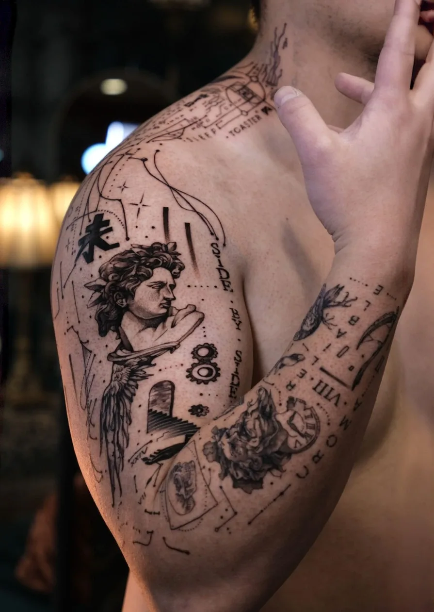 Micro-realism in the Rhythm of the Body: Aleki Blue's Anatomical Style - image 3