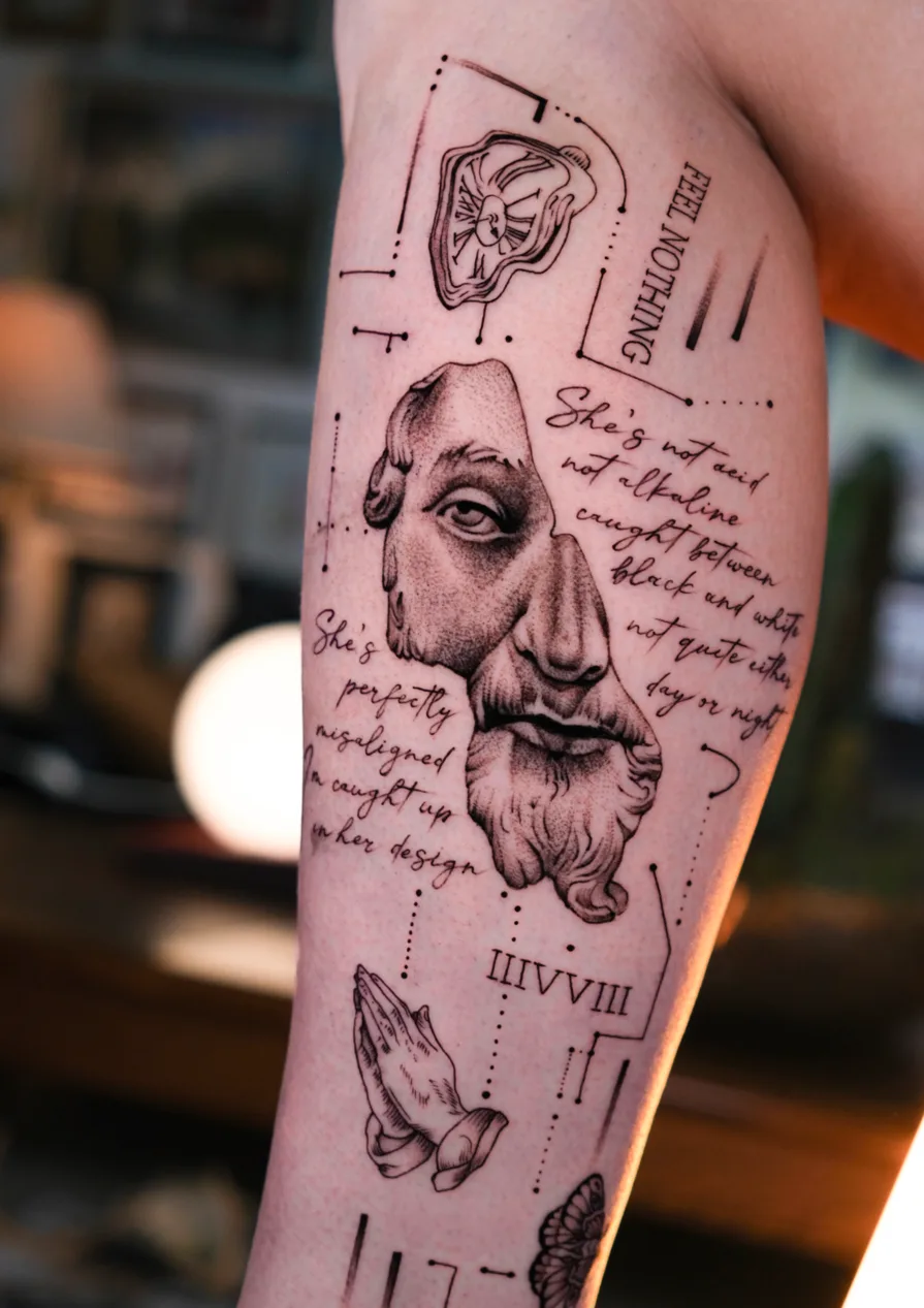 Micro-realism in the Rhythm of the Body: Aleki Blue's Anatomical Style - image 9