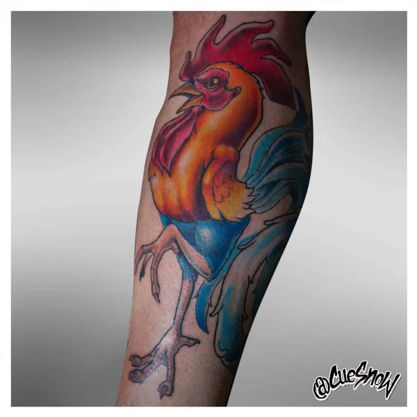 New School tattoo by Luis CuesNow Rangel in Buenos Aires