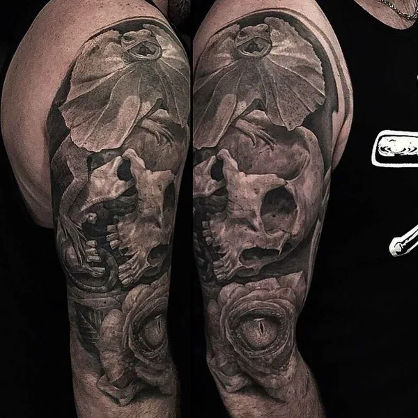 Realism tattoo by Greg Nicholson in Langley