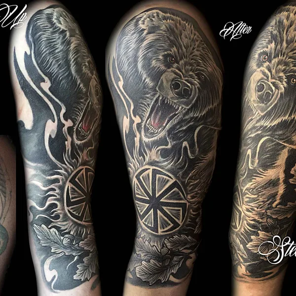 Реализм tattoo by Владимир Steel X in Москва