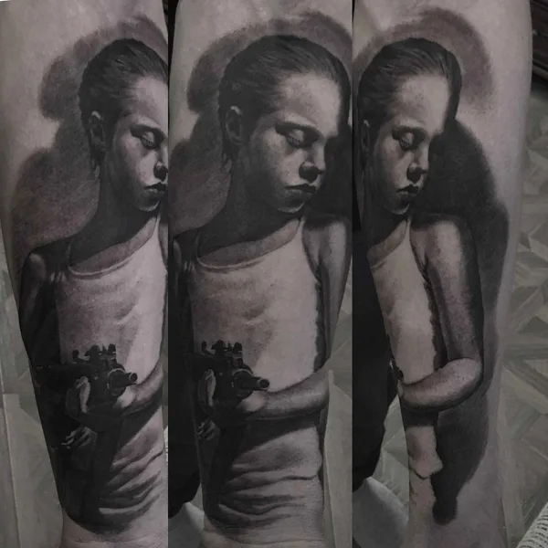 Realism tattoo by Ден Яковлев in Moscow