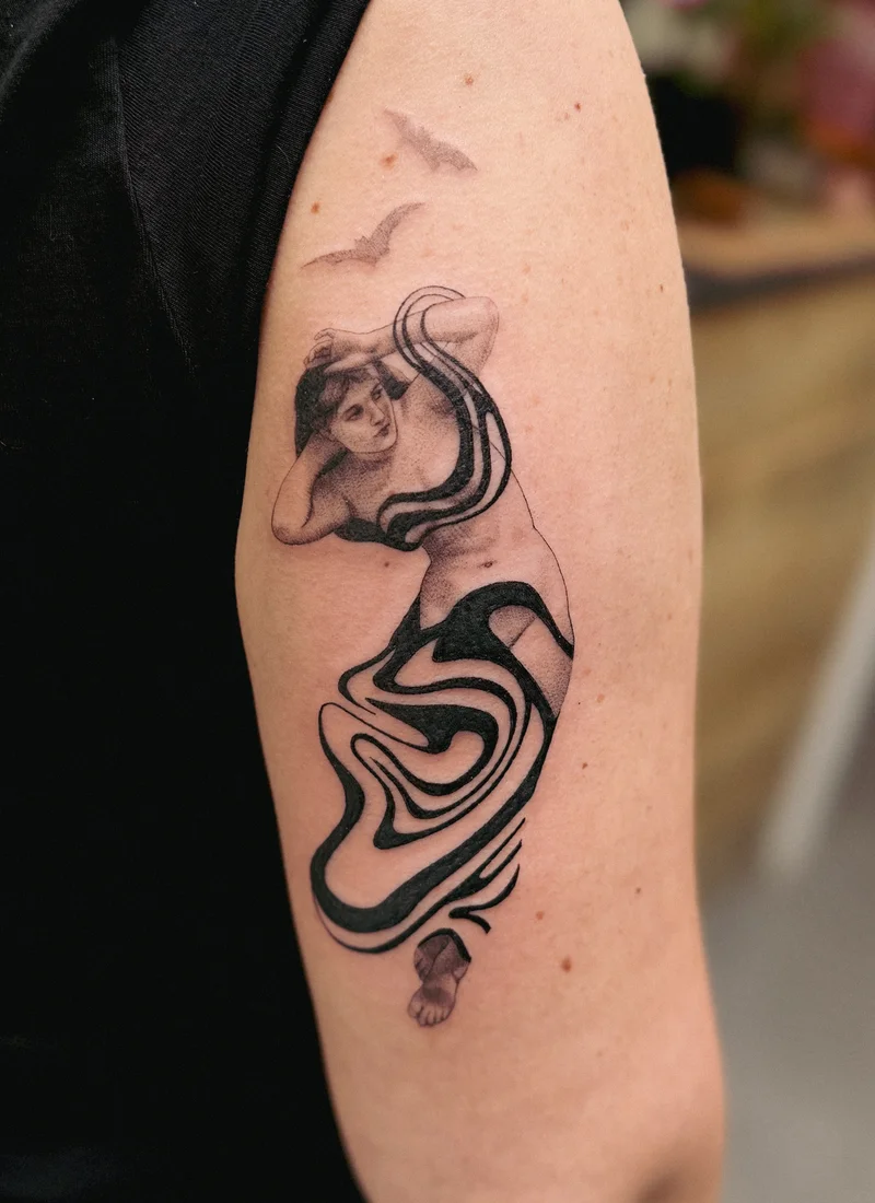 Classical Faces, Dark Flow: The Tattoo Art of Joan Jaguar