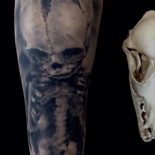 Surrealism tattoo by Dmitri A. in Ставрополь