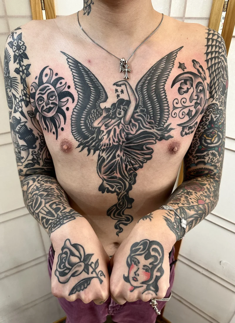Haiwei Tai: Where Classic American Tattoos Meet Modern Energy