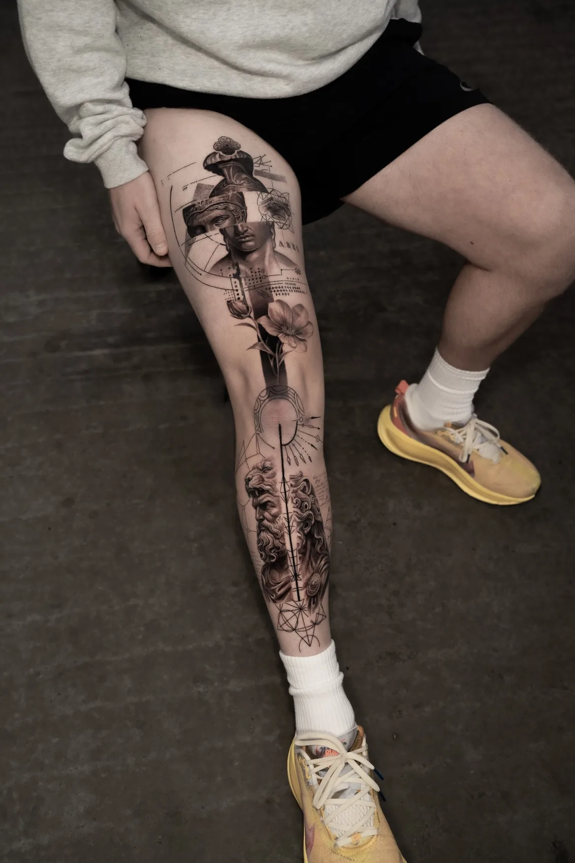 L'arte classica nei tatuaggi concettuali di Tolga Temirlenk - image 1