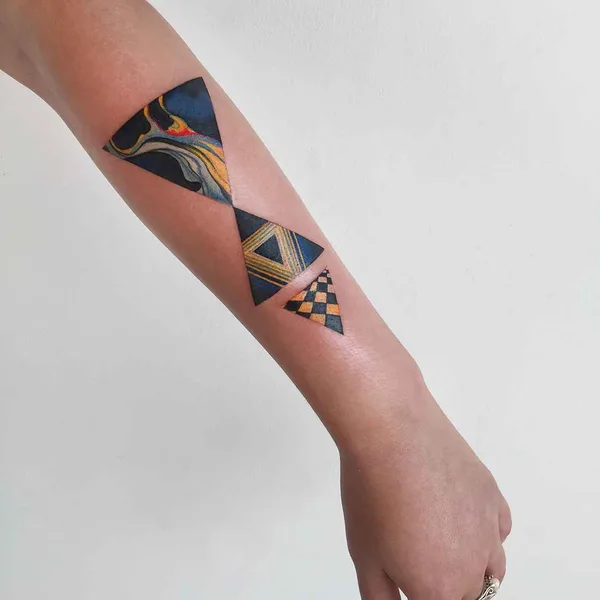 Watercolor tattoo by Amanda Wachob in New York City