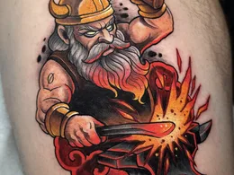 Color, movimiento y cultura pop en el arte del tatuaje de Yllson