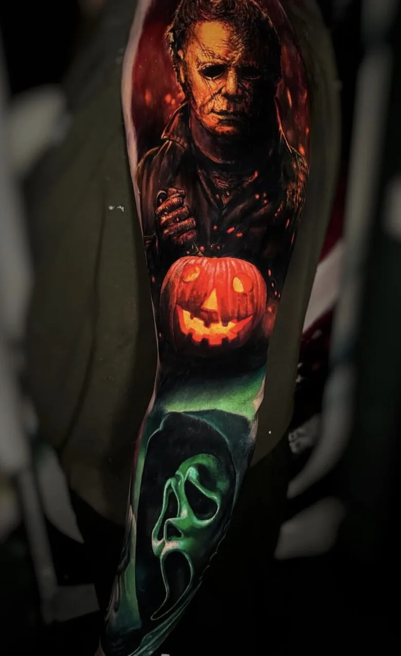 The World of Horror Cinema in the Tattoos of Paul LaVey - image 2