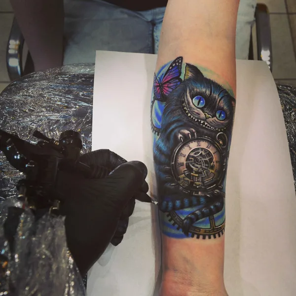 Graphic tattoo by Илья Labyrinth in Moscow