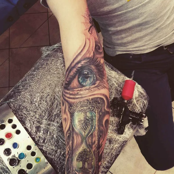 Graphic tattoo by Илья Labyrinth in Moscow