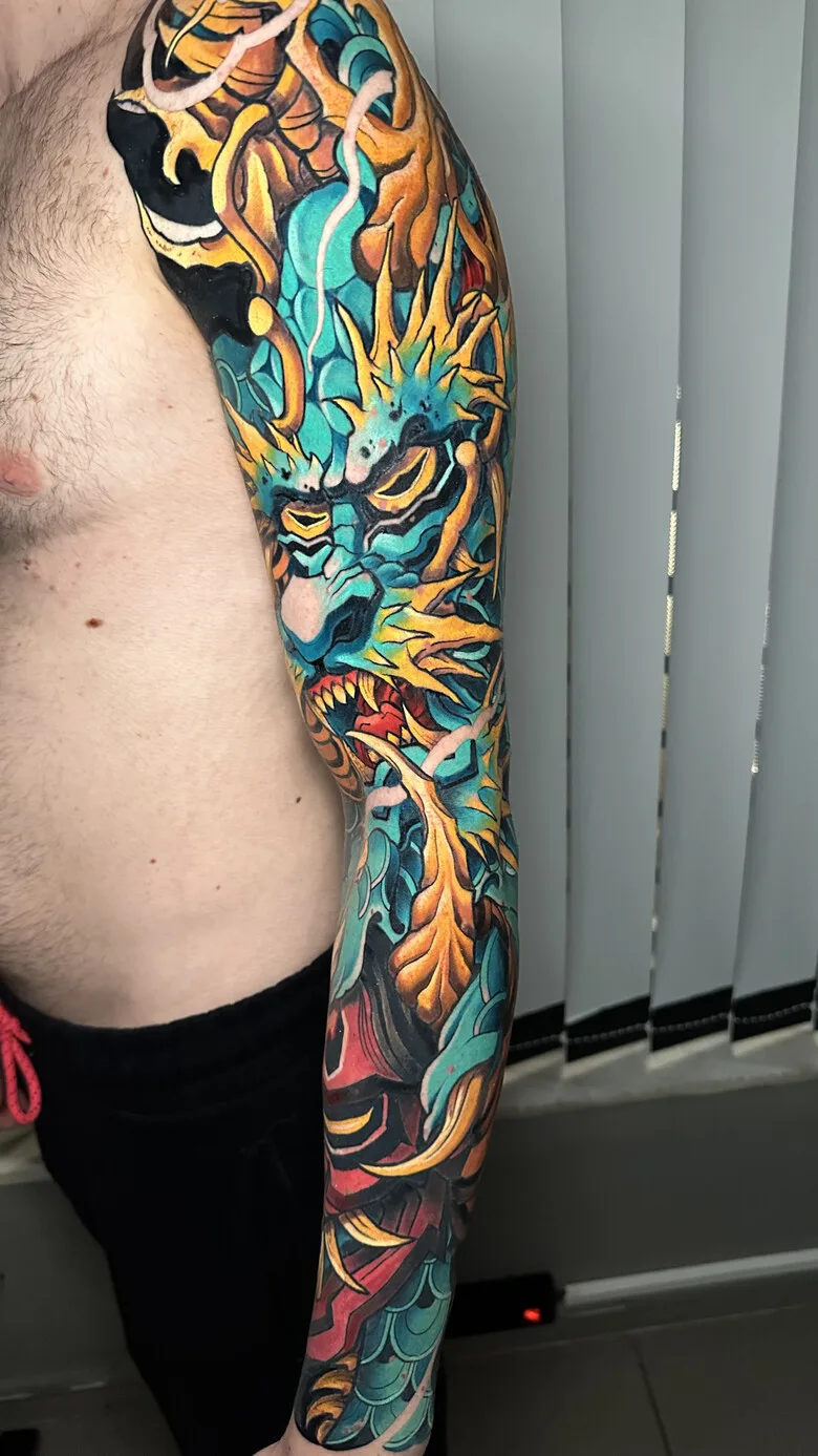 Color, Movement, and Pop Culture in the Tattoo Art of Yllson - image 2