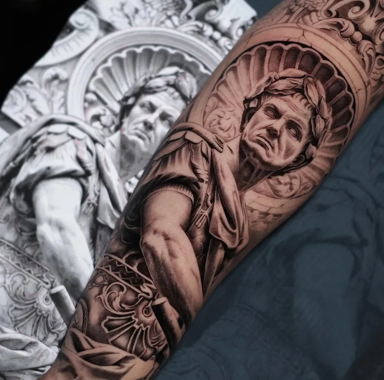 Tatuagens em Estilo Grego por Clay