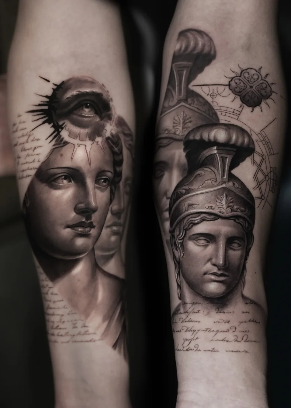 L'arte classica nei tatuaggi concettuali di Tolga Temirlenk - image 2