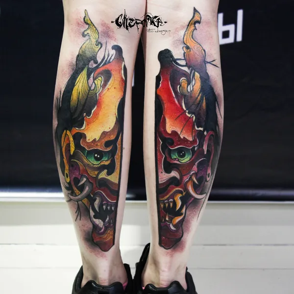Color tattoo by Илья Черник in Оренбург