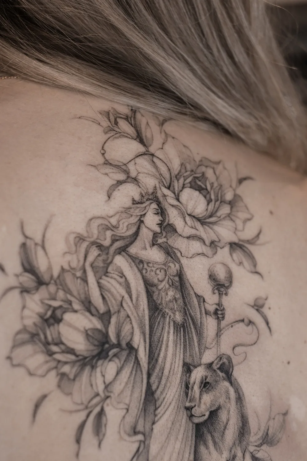 Изысканная файнлайн графика от Анастасии Stef Tattoo - image 3