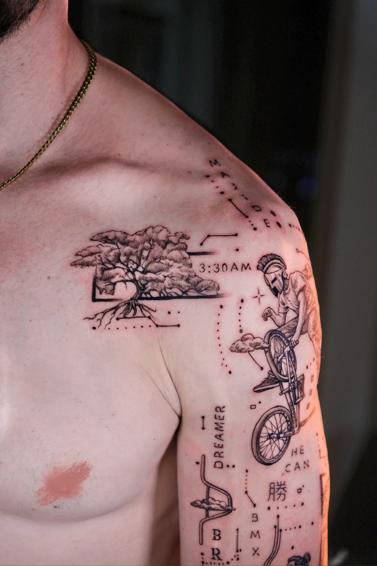 Tattoo as a Life Story: Aleki Blue and BMX Legend Terry Adams Collaborate on a Personal Project - image 2