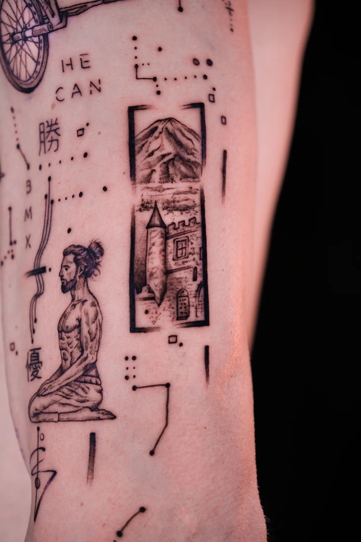 Tattoo as a Life Story: Aleki Blue and BMX Legend Terry Adams Collaborate on a Personal Project - image 3