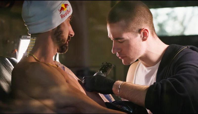 Tattoo als Lebensgeschichte: Aleki Blue und BMX-Legende Terry Adams arbeiten an einem pers&ouml;nlichen Projekt
