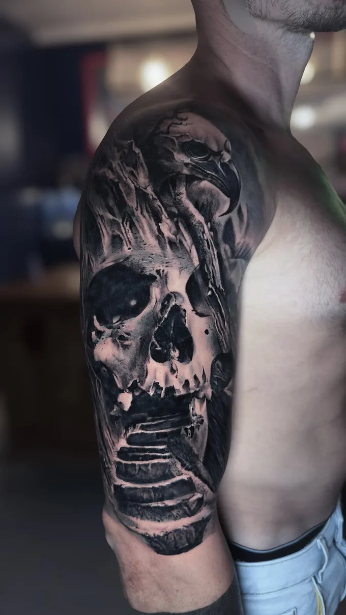 Belén Inktattoo: Mastering Timeless Black & Grey Realism - image 8