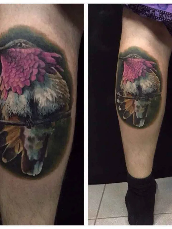 color realism татуировка на calf #14446 | Тату мастер Илья Мартынов
