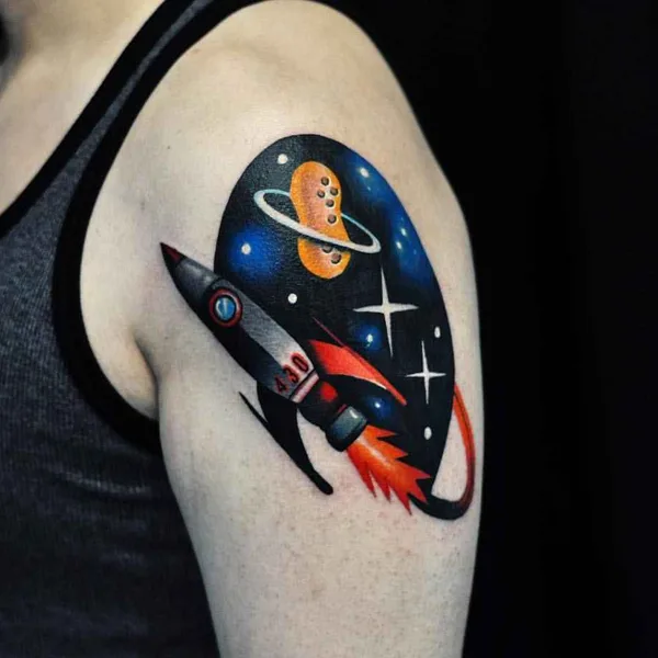 Author's Style tattoo by David Cote Peyote in Montréal