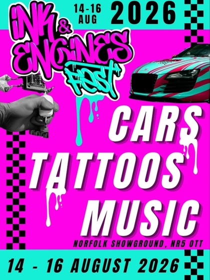 Ink and Engines Fest | 14 - 2026-08-16 00:00:00