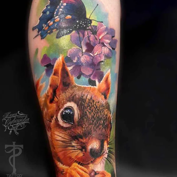 Realism tattoo by Василий Суворов in Екатеринбург