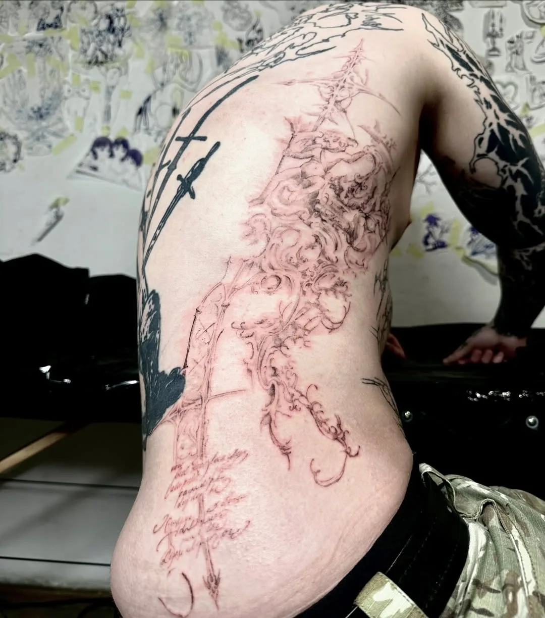 Luna Moth and the Art of Neo-Gothic Tattooing - image 9