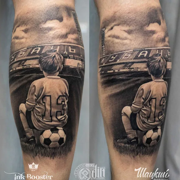 Realism tattoo by Владимир Шацкий in Краснодар