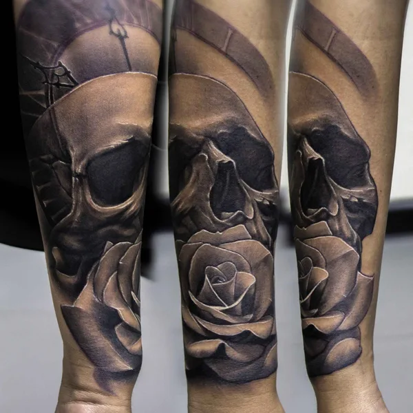 Реализм tattoo by Максим Денисенко in Краснодар