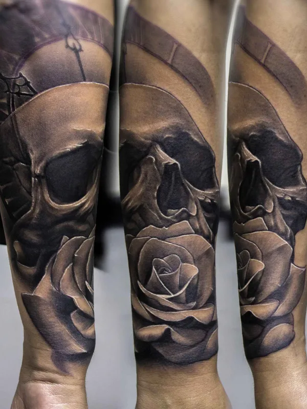 Реализм tattoo by Максим Денисенко in Краснодар